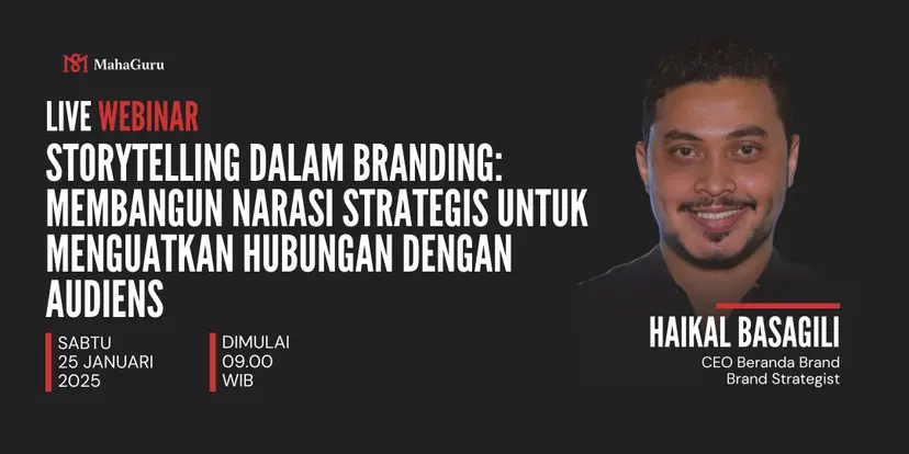 Storytelling dalam Branding:
Membangun Narasi Strategis untuk Menguatkan Hubungan dengan Audiens